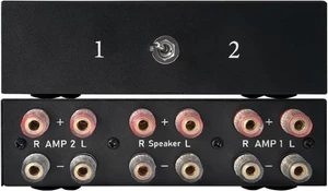 2 Way Bidirectional Amplifier Speaker Selector, AMP switch 1*2-2*1 - Picture 1 of 7