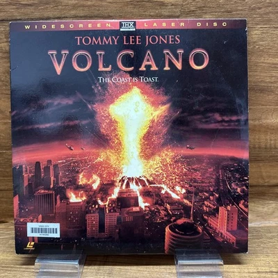 Volcano “The Coast Is Toast” Movie Widescreen LD Laserdisc Tommy Lee Jones 1997 - Image 1 of 4