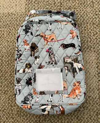 Vera Bradley Lunch Bunch Bag Box Dog Show Print 26817-16012 Insulated Zip - Image 1 of 4