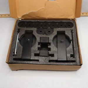 Flat Track Sliding Door Hardware System DSG-FT03-BS/PACK - Picture 1 of 4