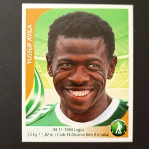 2010 Navarrete South Africa World Cup FIFA #093 YUSSUF AYILA Nigeria Sticker - Picture 1 of 1