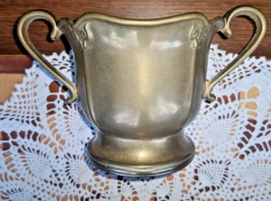 Art Deco Vintage Gilde Handwerk Messing Jardinière ca. 500ml - Bild 1 von 6