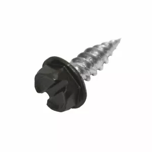 #8 x 1/2" Self-Piercing Painted BLACK Zip Screws Quantity Lot 13000 per Box BULK - Picture 1 of 2