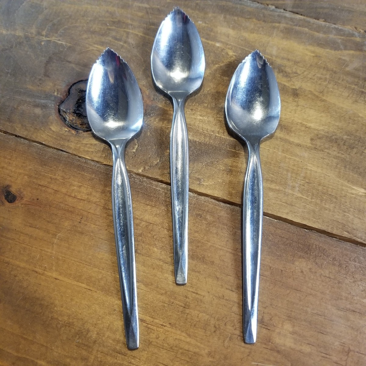 【Wm Rogers】グレープフルーツスプーン 4本【シルバープレート】 Wm. Rogers & Son Grapefruit Spoon Single Flatware Pieces for