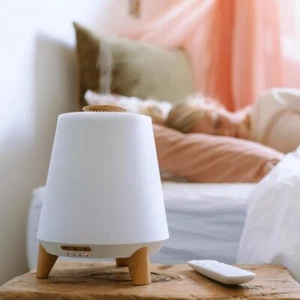 HUSH: Humidifier/Cool Mist Vaporiser + Sound + Red/Colour Light Therapy. Support - Picture 1 of 8