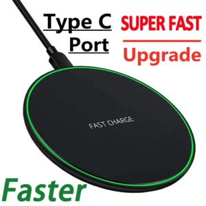 Wireless Charger 30W Fast Charging Pad for iPhone 14/13/12/11 Pro Max X Android - Picture 1 of 10