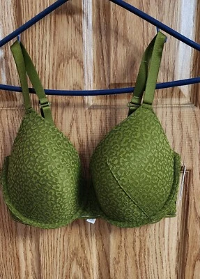 38D Bra~Auden Lightly Lined Demi Coverage Lightly Padded,Regular/Racerback NEW - Image 1 of 4