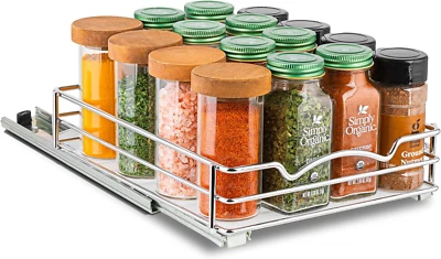 Pull Out Cabinet Organizer for Spices, Cans - Heavy Duty with  Limited - Pull Ou - Image 1 of 4