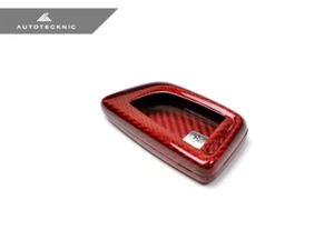 AUTOTECKNIC DRY RED CARBON FIBER KEY CASE - BMW G80 M3 G82 G83 M4 COMPETITION - Picture 1 of 2