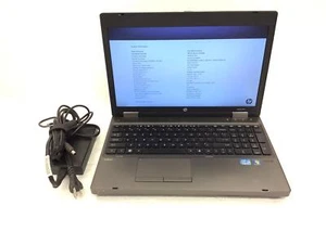 HP Probook 6560B i5 2.5Ghz 2nd Gen 15.6" Laptop w/4GB DVDRW SD Card Reader NoHDD - Picture 1 of 13