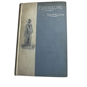 Antique EVANGELINE by Henry Wadsworth Longfellow (c) 1892 Elzevir Co HC Book - Bild 1 von 10