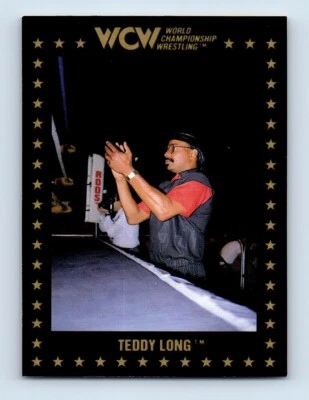 1991 Championship Marketing WCW Teddy Long RC #107 - Image 1 of 2