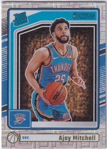 2024-25 Panini Donruss NBA No. 218 Ajay Mitchell Rated Rookie Mojo - Bild 1 von 2