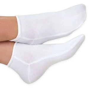 STRETCHY COTTON MOISTURISING SOCKS Overnight Treatment Dry/Hard Feet Foot Repair - Picture 1 of 5