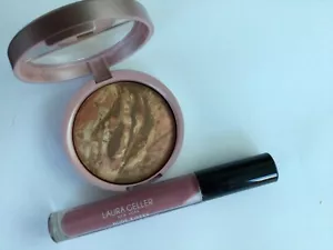 Laura Geller Baked Balance N Brighten Powder Foundation ~ 9 Shade~ Deep + Gloss - Picture 1 of 1