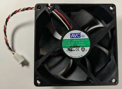 AVC DS09225S12H-034 - PC Gehäuse Lüfter - Fan 92x25mm 0.41A DC12V 3-Pin - Bild 1 von 2