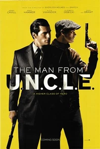 EL HOMBRE DE U.N.C.L.E. Póster de la película 2015 Warner Bros. Pictures - Imagen 1 de 3
