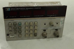Panel frontal contador de frecuencia microondas HP Agilent 5342A - Imagen 1 de 8