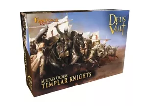 FIGURAS DE CABALLEROS TEMPLARES DE 12 VARIAS PARTES 28 mm JUEGOS FIREFORGE DVMO02-BS (FFG002) - Imagen 1 de 8