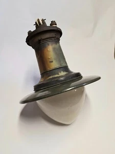 GE NOVALUX Antique 1915 - 1920  Light INDIAN MOTORCYCLE FACTORY SPINGFIELD MASS - Picture 1 of 19