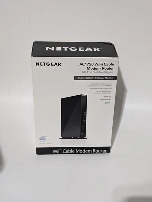 NETGEAR AC1750 680 Mbps 4 Port Gigabit Wireless AC Router - Image 1 of 2