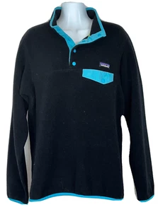 Chaqueta de lana vintage Patagonia para mujer Synchilla 1/4 a presión talla M - Imagen 1 de 9