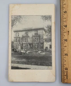 Vintage 1890s Francis Bishop MD Doctor Advertising Brochure Newark Valley NY - Picture 1 of 3