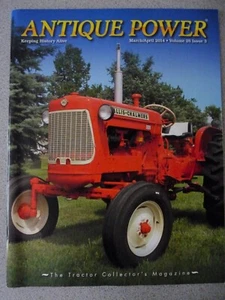 Antique Power Tractor Magazine Mar/Apr 2014 Farmall B A-C D-15 JD 730 - Bild 1 von 2