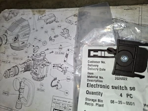 HILTI TE 700 ELECTRONIC SWITCH 2026022 - Picture 1 of 5