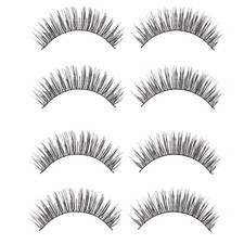 Handmade 10PCS Long Thick Cross False Eyelashes Makeup Eye Lashes Beauty Tools