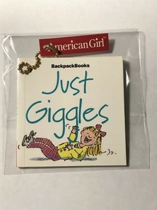 New Age 8+ JUST GIGGLES American Girl Doll Today 3" Backpack Book #9 - Picture 1 of 9