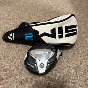 TaylorMade SIM2 3W 15° Fairway Wood Titanium Head w/ Headcover Right-Handed - Picture 1 of 7