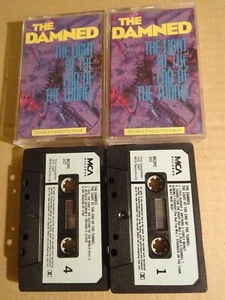 The Damned - Light At The End Of The Tunnel 2 x audio cassette tape - Picture 1 of 1