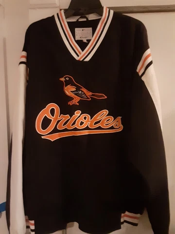 Nice BALTIMORE ORIOLES MLB GENUINE MERCHANDISE XL JACKET baseball Cover