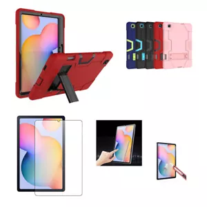 Für Samsung Tab S6 Lite 10.4 2020 2022 2024 Full Body Hülle mit Displayschutz - Bild 1 von 21