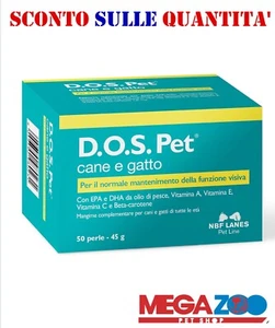 NBF D.O.S. Pet  50 perle per CANI e GATTI - Infiammazioni globo oculare / DOS - Foto 1 di 6