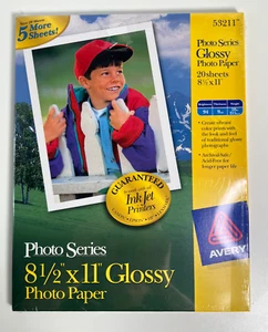 Avery - Hochglanz - Tintenstrahl - Fotopapier - 8,5"" x 11"" - 20 Blatt - Bild 1 von 6