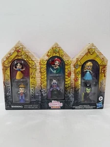 Disney Princess Comics Figurines-Royal Rivals Set-Snow White Ariel Aurora Ursula - Picture 1 of 6