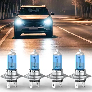 For Mercedes-Benz GLC300 2016-2020 4Pcs H7 Halogen Headlight Lamps High Low Bulb - Picture 1 of 12
