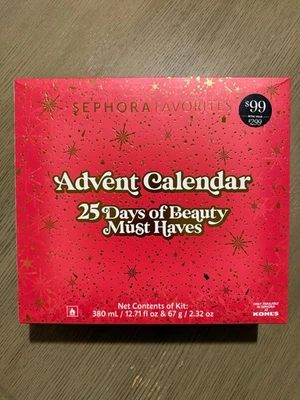 2025 Sephora Favorites Advent Calendar 25 Days of Beauty Must Haves - Image 1 of 2