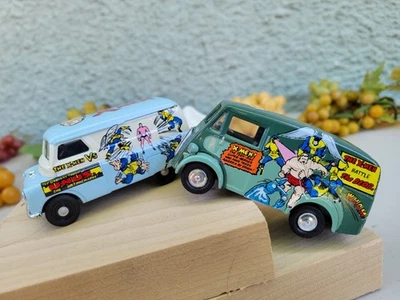 Corgi Toy X-Man Morris J Van & Bedford CA Van with Box - Image 1 of 4