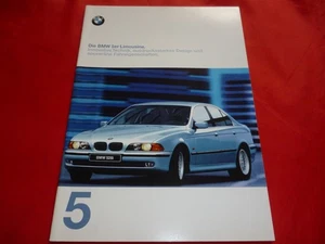 BMW Serie 5 E39 Berlina 520i 523i 528i 535i 540i 525tds Brochure depliant del 1997 - Foto 1 di 7