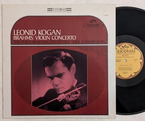 Seraphim S-60059 lp LEONID KOGAN Brahms VIOLIN CONCERTO Kondrashin STEREO - Bild 1 von 5