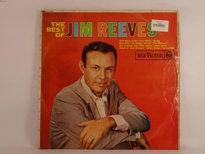 JIM REEVES THE BEST OF JIM REEVES (330) 12 Track LP including Picture Sleeve RCA - Image 1 of 4
