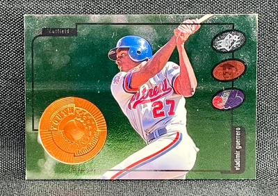 1998 Upper Deck SPx Finite Baseball VLADIMIR GUERRERO #16 - YOUTH MOVEMENT /5000 - Image 1 of 2