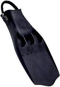 Aletas de jet ScubaPro con correa de talón de resorte buceo libre snorkel talla LG negras - Imagen 1 de 2