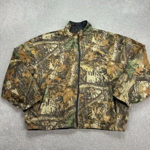 RealTree Jacket Adult Extra Large Brown Workwear Camo Hunting Reversible Men - Picture 1 of 21