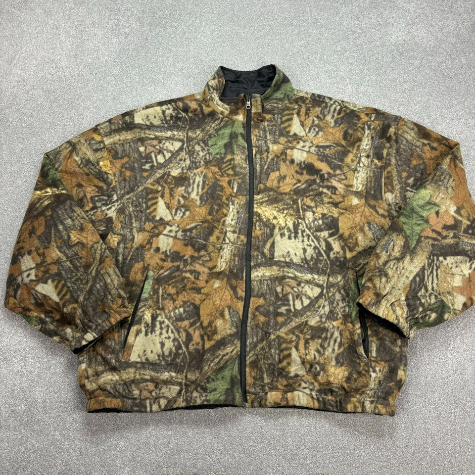 RealTree Jacket Adult Extra Large Brown Workwear Camo Hunting Reversible Men - Image 1 of 4