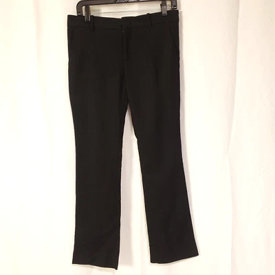 GUCCI Womens Black Lined Wool Dress Pant Missing back pocket buttons 32x29 - Image 1 of 4