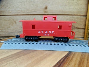 MARX O/O27 A.T. & S. F. 1977 Red Hobby Railroad Train Cupula Caboose - Picture 1 of 6